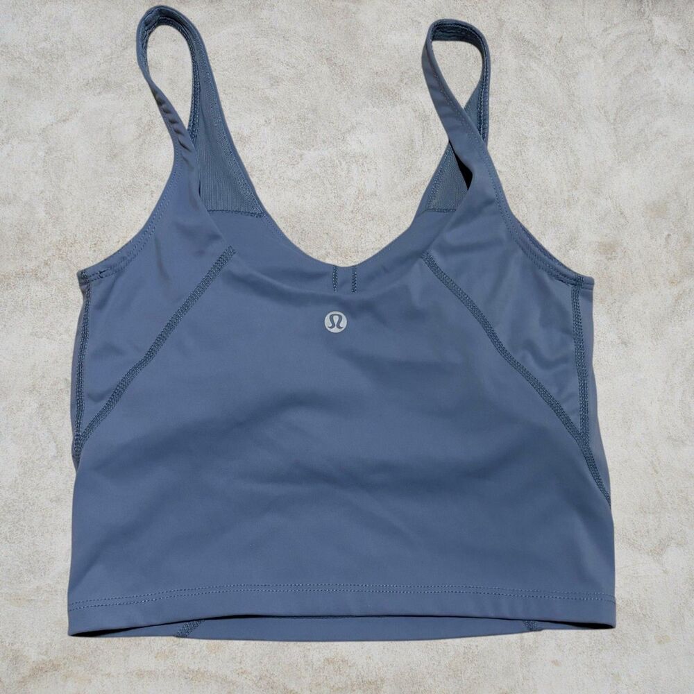Lululemon Align Tank Top Womens Size 2 Denim Blue